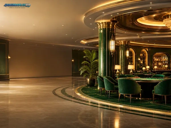 Roda dan area taruhan European Roulette